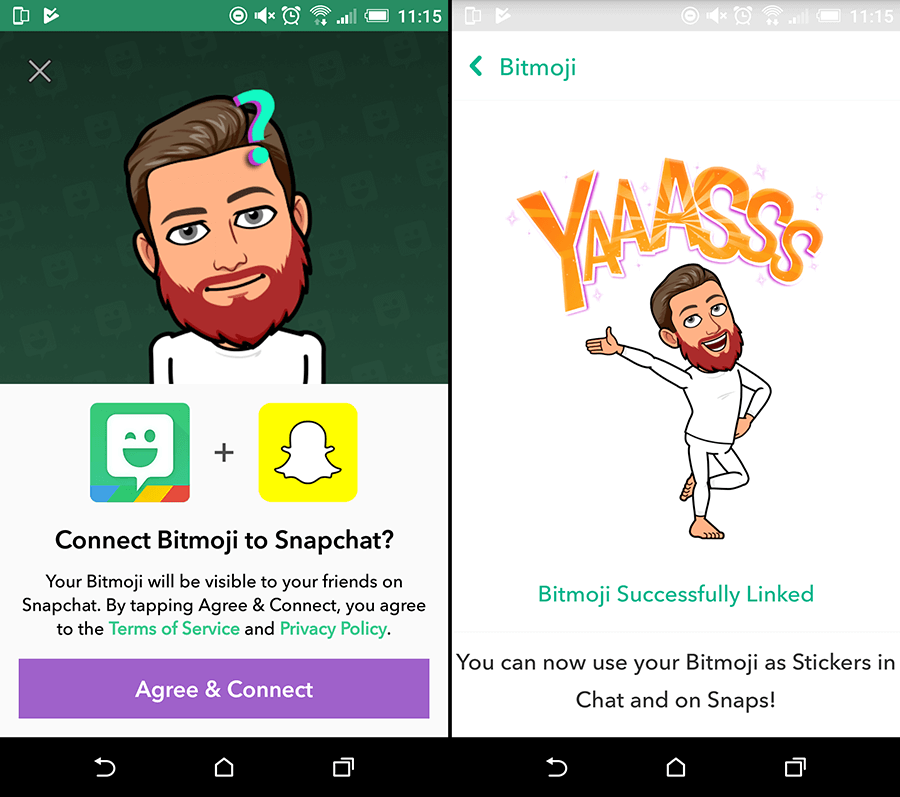 How to Create and Use BitMoji Deluxe Avatars on Snapchat.